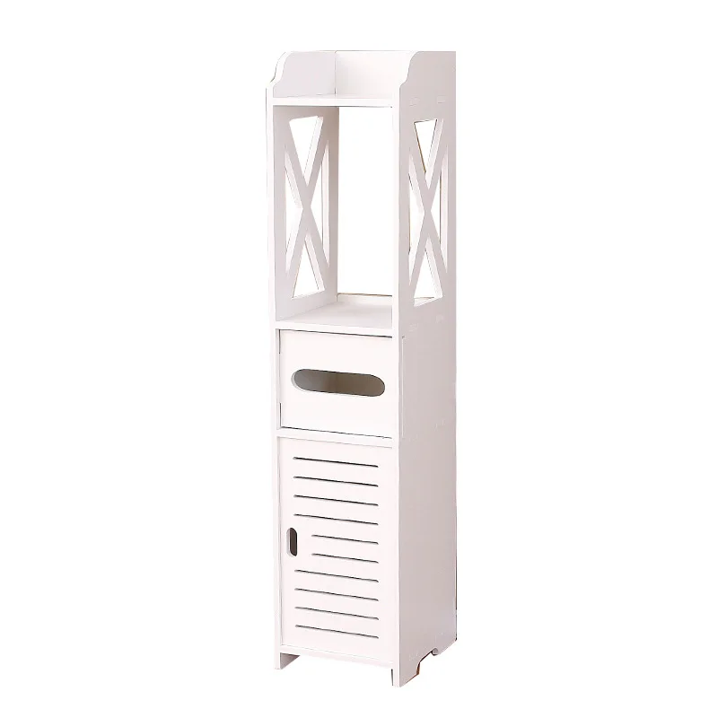 Factory Bathroom Storage Cabinet Freestanding With Toilet Paper Holder Stand Bathroom Shelf with Door
Factory Bathroom Storage Cabinet Freestanding With Toilet Paper Holder Stand Bathroom Shelf with Door