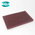 6"x9" Red heavy duty kitchen cleaning sponge scouring pad non-scratch scouring pad
