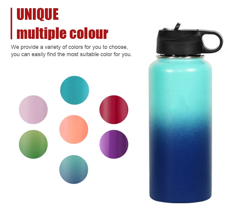 32oz Double Wall Stainless Steel Vacuum Insulated Sports Water Bottle Custom Water Flasks With Replaceable lid, Customized
32oz Double Wall Stainless Steel Vacuum Insulated Sports Water Bottle Custom Water Flasks With Replaceable lid, Customized