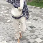 Wholesale factory price low moq Pet Cat Puppy dog Outdoor Cage bag Portable Shoulder Travel Carrier canvas pet Bags