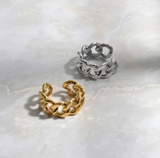 2021 Jewelry Design Geometric Thumb Ring Vintage Chunky Chain Rings For Women, Gold,rose gold,black and silver
2021 Jewelry Design Geometric Thumb Ring Vintage Chunky Chain Rings For Women, Gold,rose gold,black and silver
