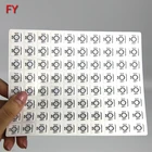 Custom degree high temperature color change temperature label sticker