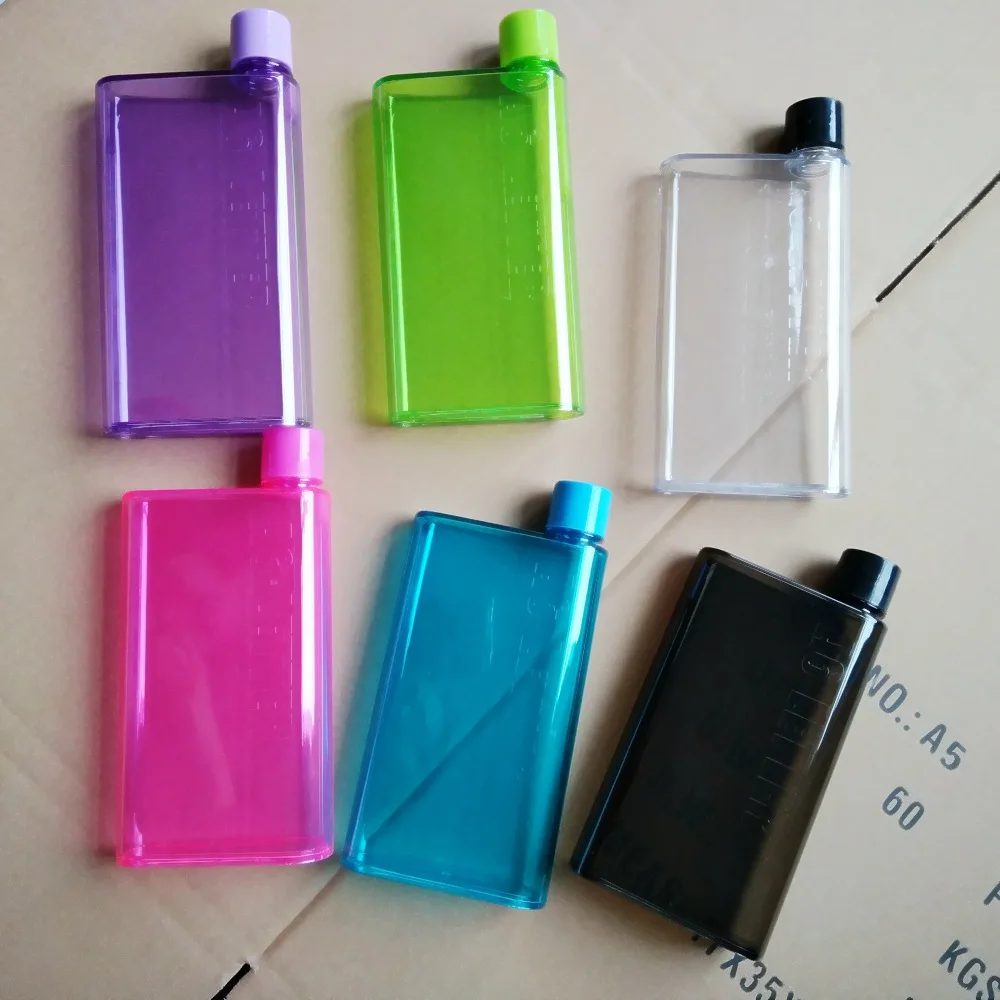 2021 New Arrival Custom Logo A5 Memo flat bottle A6 Portable notebook water bottle for travelling, Pink, blue, green,red
2021 New Arrival Custom Logo A5 Memo flat bottle A6 Portable notebook water bottle for travelling, Pink, blue, green,red
