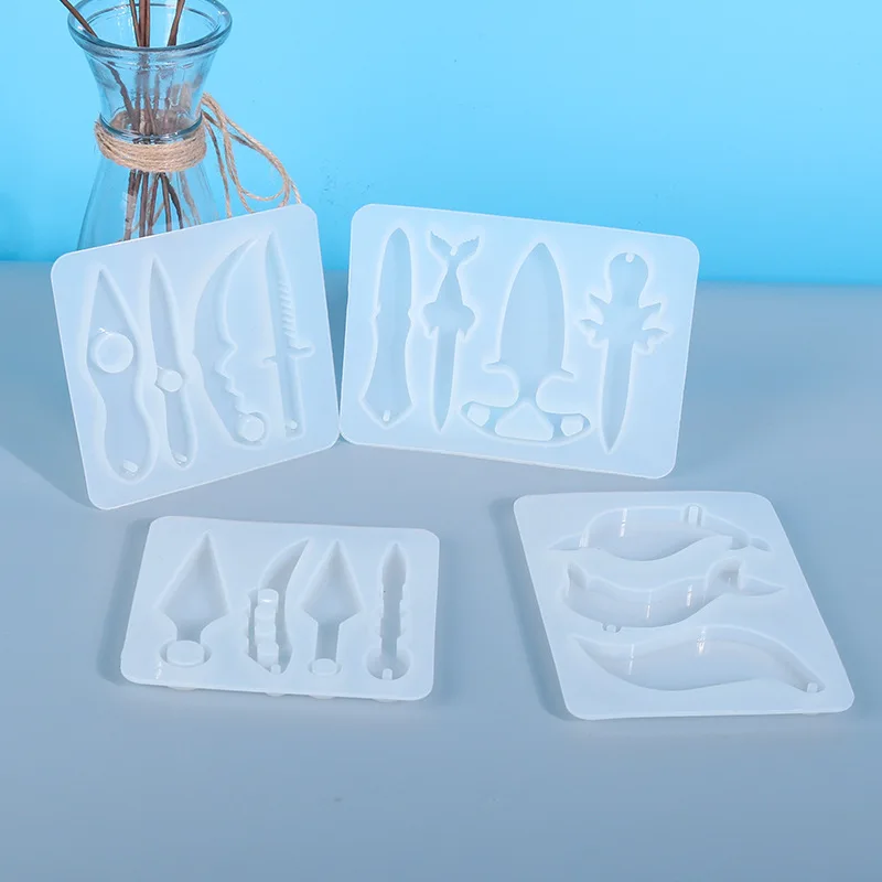 shiny knife shape self defense keychain resin mold silicone mold for resin craft mold handmade DIY
shiny knife shape self defense keychain resin mold silicone mold for resin craft mold handmade DIY