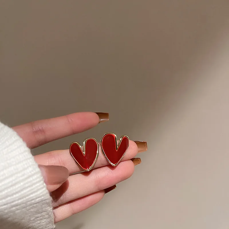 New hot sale ruby earrings gold plating vintage colorful heart crystal earrings women jewelry
New hot sale ruby earrings gold plating vintage colorful heart crystal earrings women jewelry