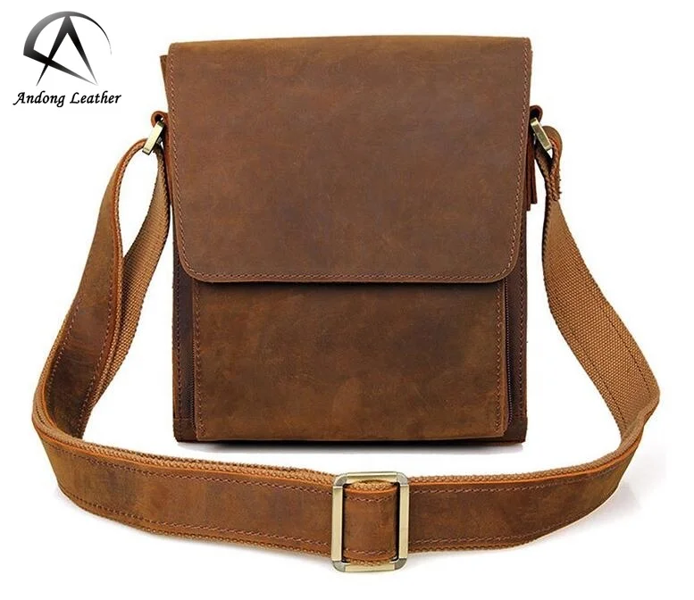 Andong Italian Imported Cowhide Leather Men's Shoulder Bag Retro Crazy Horse Leather Large Capacity Messenger Bags Man Business
Andong Italian Imported Cowhide Leather Men's Shoulder Bag Retro Crazy Horse Leather Large Capacity Messenger Bags Man Business