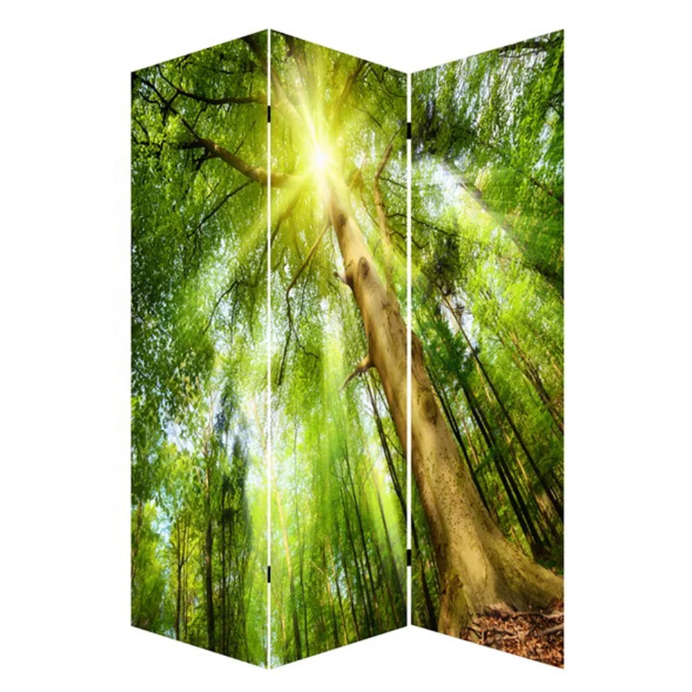 Flower World Decorative 4 Panel Canvas Screen Room Dividers With Fancy Color Printing, Cmyk 
Flower World Decorative 4 Panel Canvas Screen Room Dividers With Fancy Color Printing, Cmyk