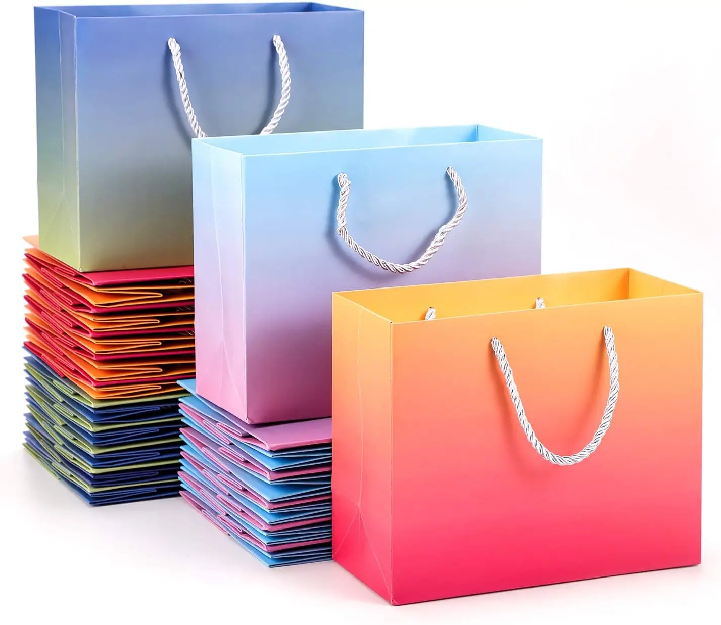 Eco-friendly custom size gift bags art paper shopping paper bags reusable colorful shopping bags with custom logo
Eco-friendly custom size gift bags art paper shopping paper bags reusable colorful shopping bags with custom logo