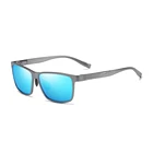 Blue orange coloured fashion square low price uv400 eye sunglasses