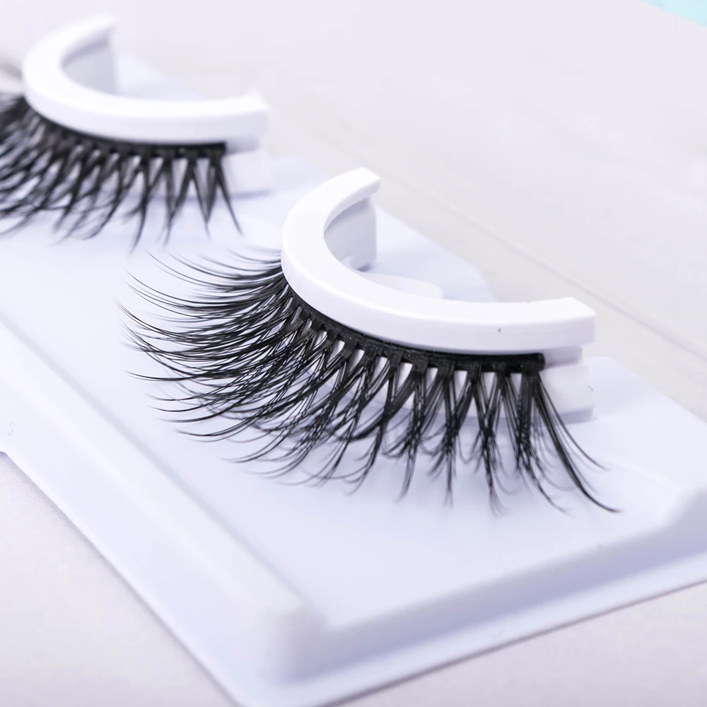 new style no glue lashes custom logo packaging box cruelty free natural easy to wear OEM self adhesive eyelashes custom logo, Natural black
new style no glue lashes custom logo packaging box cruelty free natural easy to wear OEM self adhesive eyelashes custom logo, Natural black
