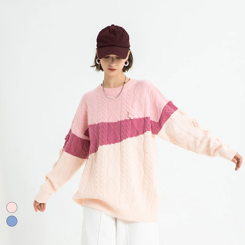 Plus Size Women's Sweaters Oversized Sweater Mens Knitwear Loose Pullover Women Knit Sweater
Plus Size Women's Sweaters Oversized Sweater Mens Knitwear Loose Pullover Women Knit Sweater