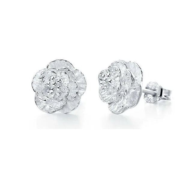925 sterling silver earring rose earring earring wholesale women's Korean jewelry sterling silver
925 sterling silver earring rose earring earring wholesale women's Korean jewelry sterling silver