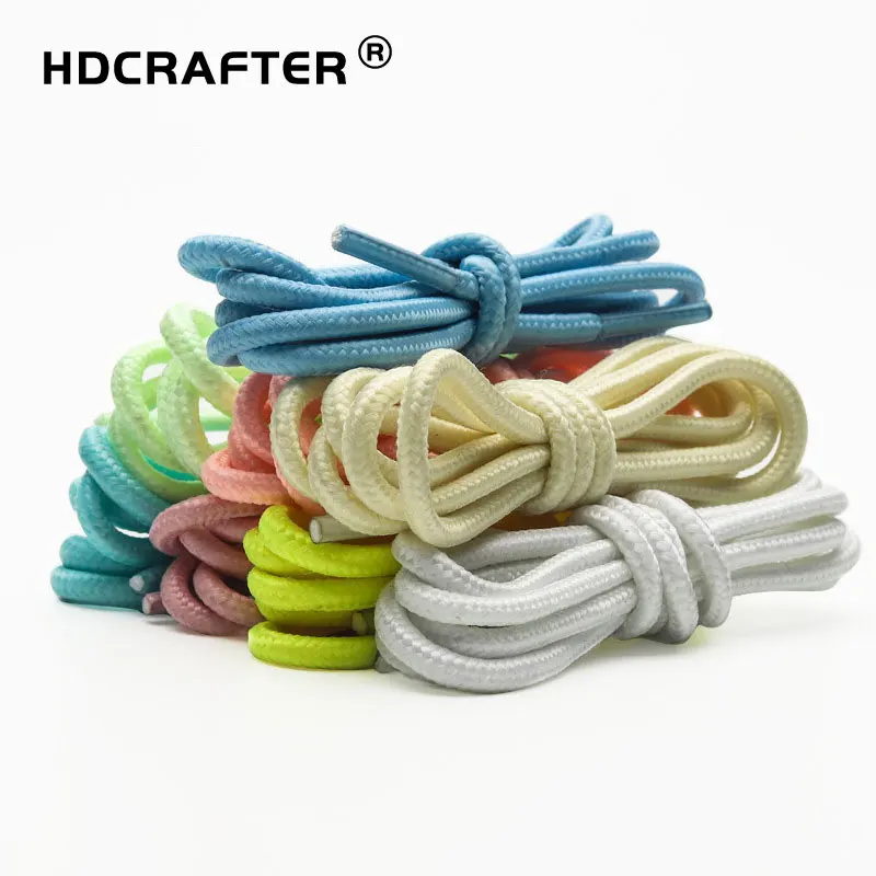 HDCRAFTER 4mm Round luminous fluorescent polyester color shoelace, Picture color 
HDCRAFTER 4mm Round luminous fluorescent polyester color shoelace, Picture color