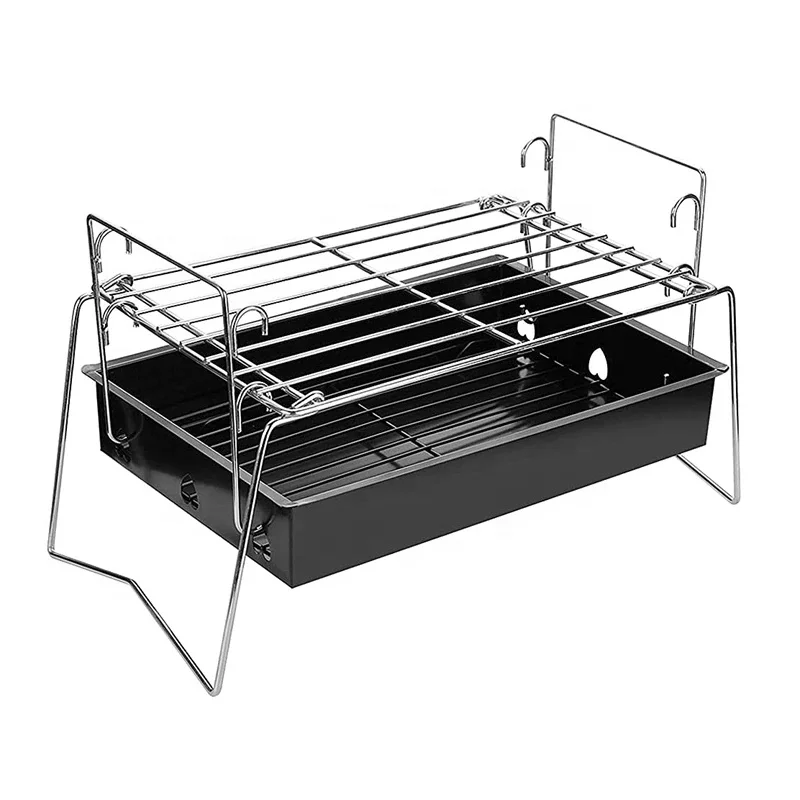 TY Mini Folding Camping Grill Charcoal Mesh Barbecue Grill for Outdoor Camping Cooking Hiking Party, Black
TY Mini Folding Camping Grill Charcoal Mesh Barbecue Grill for Outdoor Camping Cooking Hiking Party, Black