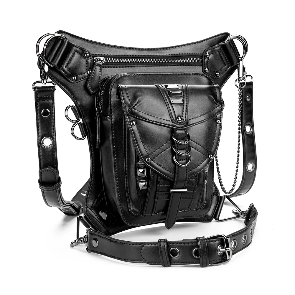 Steampunk new female multifunction single motorcycle tactics bacpack shoulder pockets purses waist bags
Steampunk new female multifunction single motorcycle tactics bacpack shoulder pockets purses waist bags