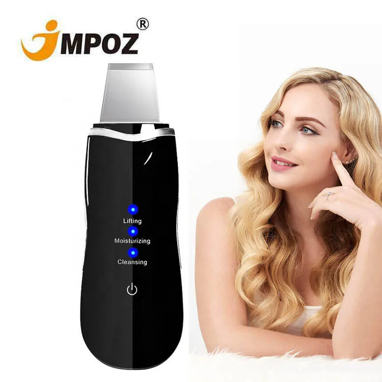 2021 electric Skin Care Device Professional Ultrasonic Facial Skin Scrubber black head remover electric dead skin remover, White/black
2021 electric Skin Care Device Professional Ultrasonic Facial Skin Scrubber black head remover electric dead skin remover, White/black