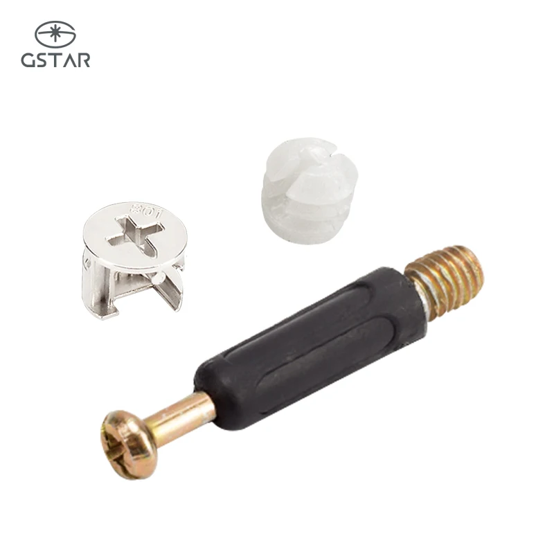 

Mini Zinc Alloy Fastener Connecting Joint Bolt Fitting Mini fix Dowel Eccentric Cam