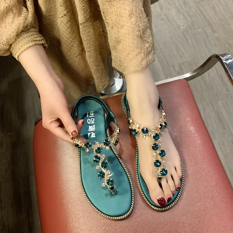 2020 new roman sandals flat with bohemian rhinestone beach shoes women shoes sandals woman sandals new arrivals 2020, Black
2020 new roman sandals flat with bohemian rhinestone beach shoes women shoes sandals woman sandals new arrivals 2020, Black