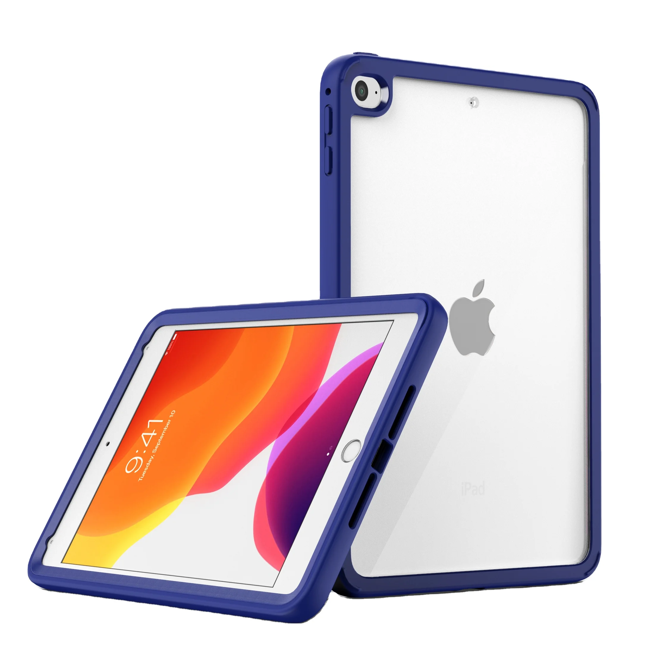 Universal Colorful Hard PC TPU Transparent Acrylic Shockproof Tablet case For Ipad Mini 4/5, 6 colors
Universal Colorful Hard PC TPU Transparent Acrylic Shockproof Tablet case For Ipad Mini 4/5, 6 colors