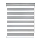 Turkish indoor decorated dual sheer rainbow window zebra roller shade blinds for living room