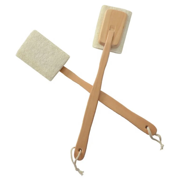 Natural Exfoliating Loufa Loofah Back Sponge Scrubber Brush with Long Wooden Handle Stick, Loofah Bath Brush
Natural Exfoliating Loufa Loofah Back Sponge Scrubber Brush with Long Wooden Handle Stick, Loofah Bath Brush