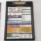 Clipboard Folder Factory Directly Office Stationery Aluminum Clip Board Folder Medical Nursing Clipboard