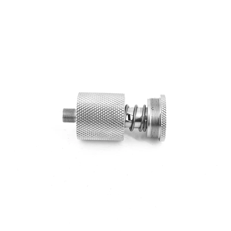 Stainless Steel External Recoil Booster / Disconnector Male to Female 1/2x28 With 1/2-28 Piston nielsen device medium spring
Stainless Steel External Recoil Booster / Disconnector Male to Female 1/2x28 With 1/2-28 Piston nielsen device medium spring