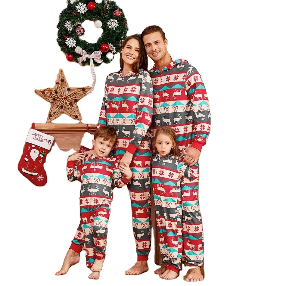 2020 New Christmas parent-child set printed family pajamas two piece one piece suit, Shown
2020 New Christmas parent-child set printed family pajamas two piece one piece suit, Shown