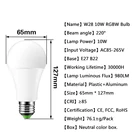 3/5/10 ワット RGBW スポットライト赤外線リモコン E27 16 色の変更 Rgb 魔法の光ランプ 9 ワット led 電球