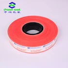 Virgin 1 Paper White Roll 1 Side Gummed Hot Melt Glue Packing Paper 80gsm White Paper Banding Banknotes Roll