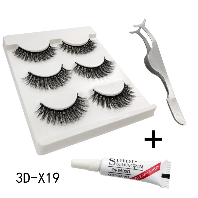 3d handmade soft wool chemical fiber eyelash set combination false eyelash small glue tweezers
3d handmade soft wool chemical fiber eyelash set combination false eyelash small glue tweezers