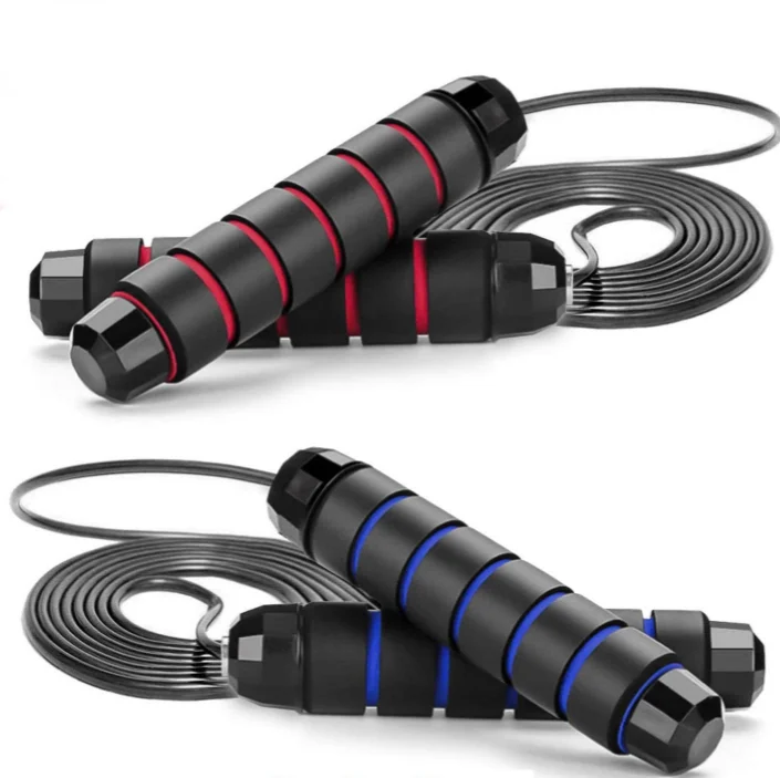 Wholesale corda de pular adjustable springseil cable steel wire bearing fitness speed heavy jump rope weighted speed, Black, blue, red, green
Wholesale corda de pular adjustable springseil cable steel wire bearing fitness speed heavy jump rope weighted speed, Black, blue, red, green