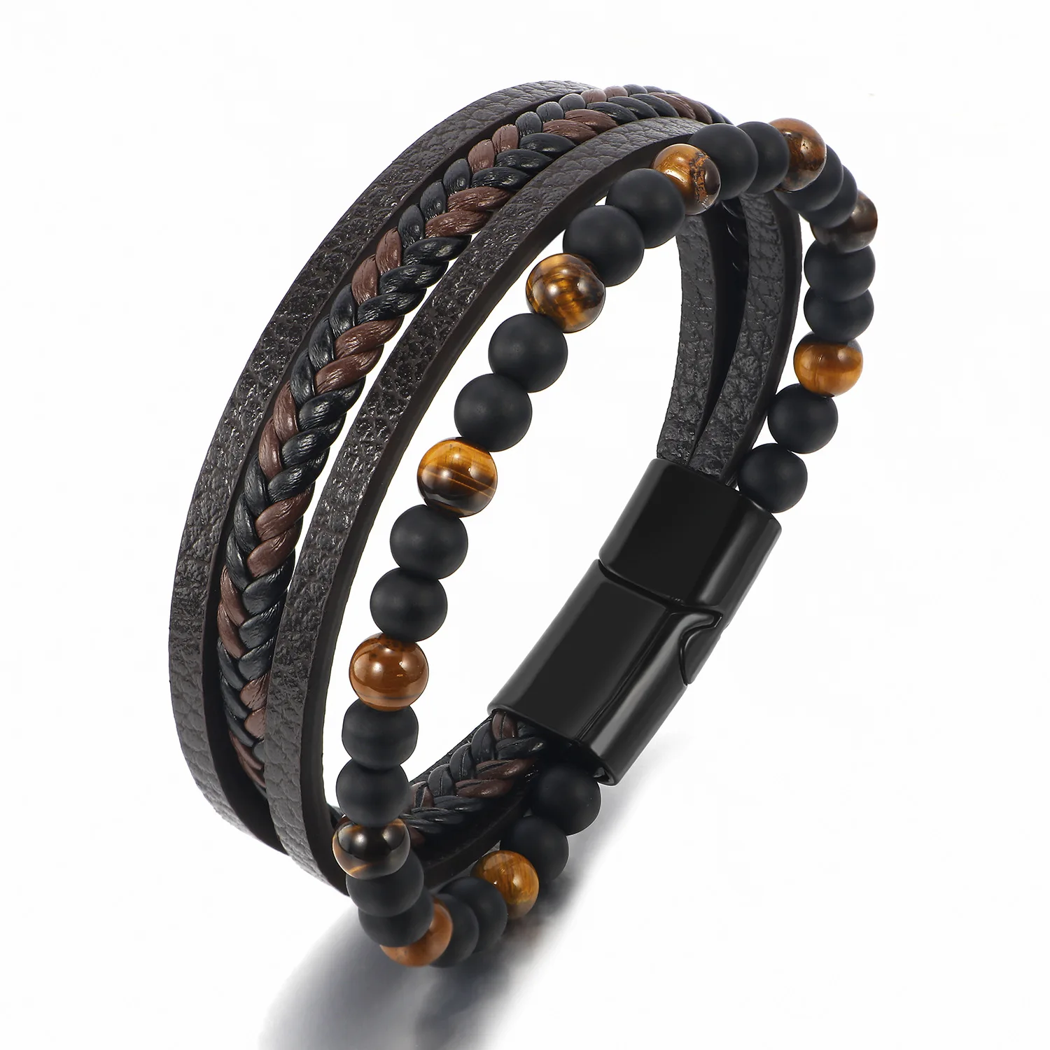 charms Bracelet for men 2023 homme Microfiber PU Tiger Eye magnetic stainless steel bracelet for man
charms Bracelet for men 2023 homme Microfiber PU Tiger Eye magnetic stainless steel bracelet for man