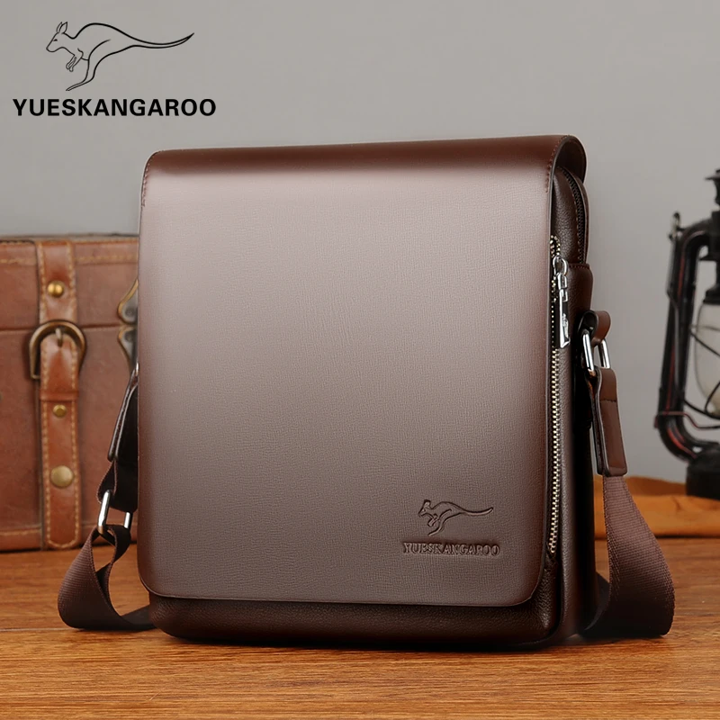 Retro fashion flip casual business shoulder bag PU leather cross-body bag, Black brown
Retro fashion flip casual business shoulder bag PU leather cross-body bag, Black brown