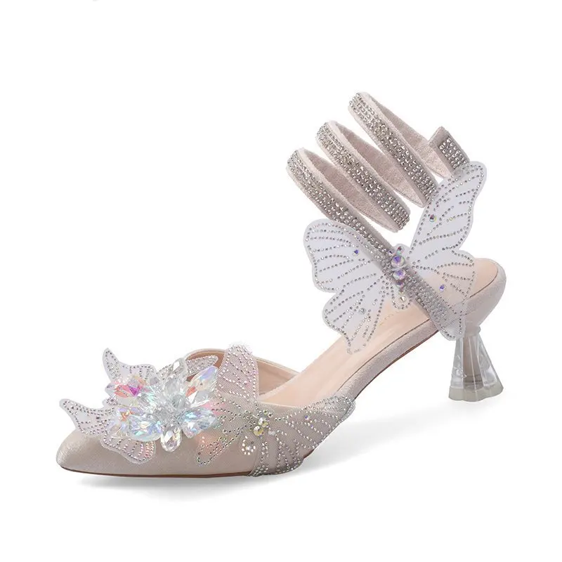 Women Pumps Fashion High Heels Shoes pointed Toe crystal heels Women Wedding dress Shoes Ladies Stiletto Women Heels pumps 2021, Beige
Women Pumps Fashion High Heels Shoes pointed Toe crystal heels Women Wedding dress Shoes Ladies Stiletto Women Heels pumps 2021, Beige