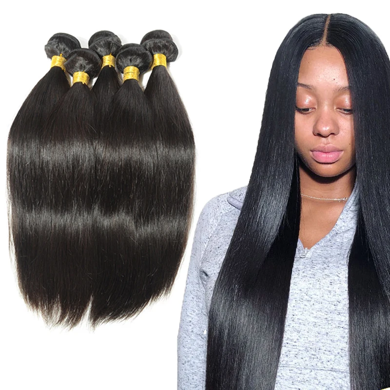 2019 Free Sample Brazilian Hair Weave Bundles Dark Brown Brazilian