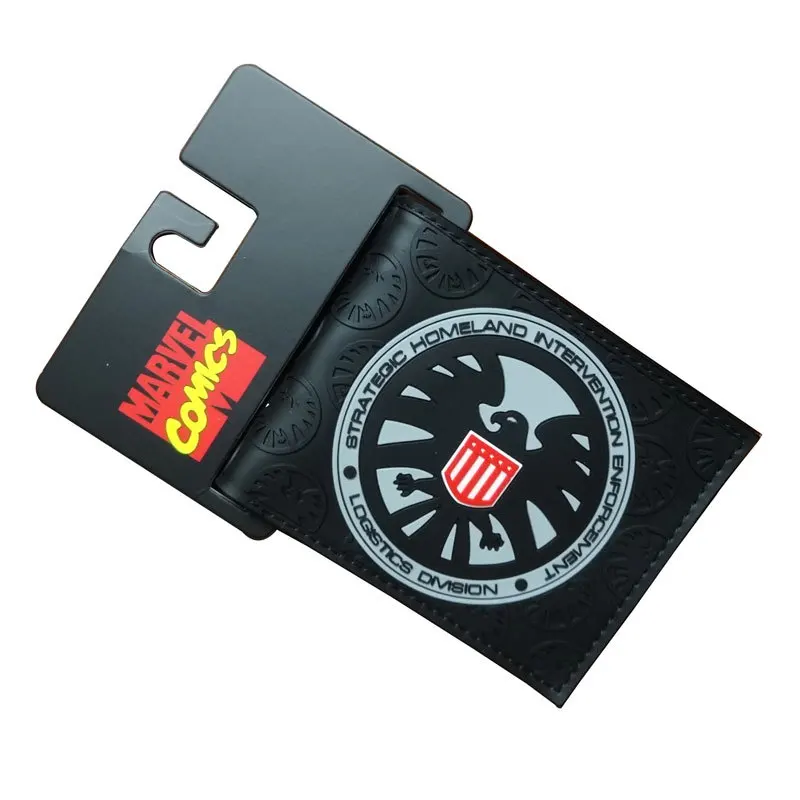 Professional PU PVC Wallets Supply Marvel Avengers Series Purses Agents of S.H.I.E.L.D. Wallet for Men Women Short Money Clip
Professional PU PVC Wallets Supply Marvel Avengers Series Purses Agents of S.H.I.E.L.D. Wallet for Men Women Short Money Clip