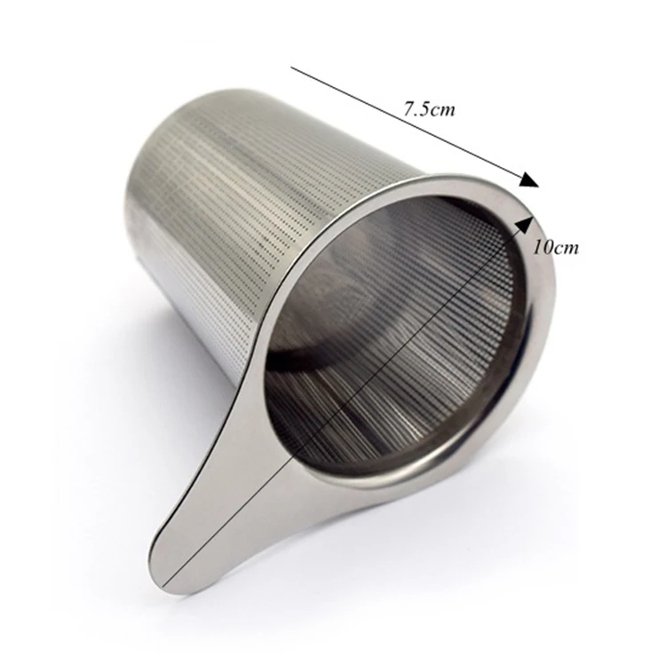 Kitchen Accessories Home Garden 304 Stainless Steel Single Ear Handle Tea Compartment Strainer Tea Filter With Lid Tea Leak, Silver
Kitchen Accessories Home Garden 304 Stainless Steel Single Ear Handle Tea Compartment Strainer Tea Filter With Lid Tea Leak, Silver