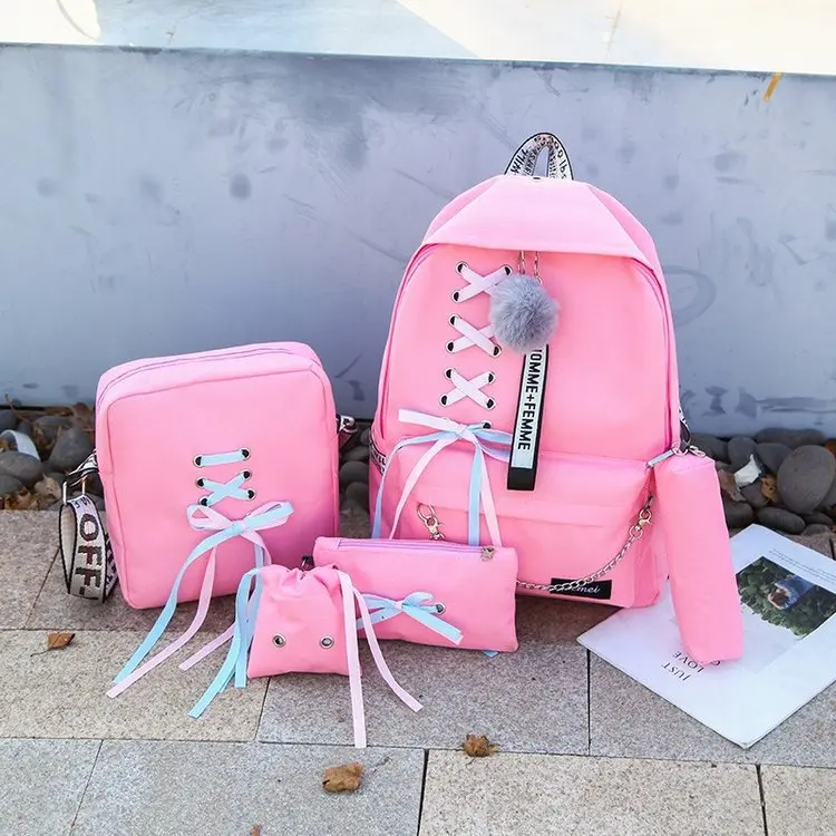 Set 5 pcs Bags Handbag Tote Mini Wallet Purse For High School Students Backpack, Custom made
Set 5 pcs Bags Handbag Tote Mini Wallet Purse For High School Students Backpack, Custom made