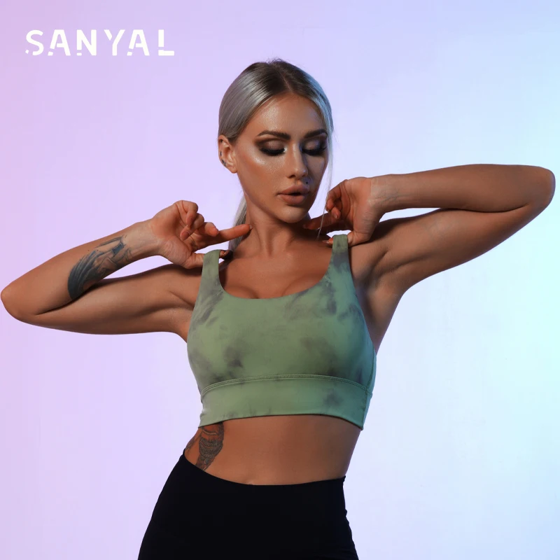 Wholesale Gym Clothing Women Plus Size Customized Color Tie Dye Athletic Yoga Bra Sports Bra
Wholesale Gym Clothing Women Plus Size Customized Color Tie Dye Athletic Yoga Bra Sports Bra