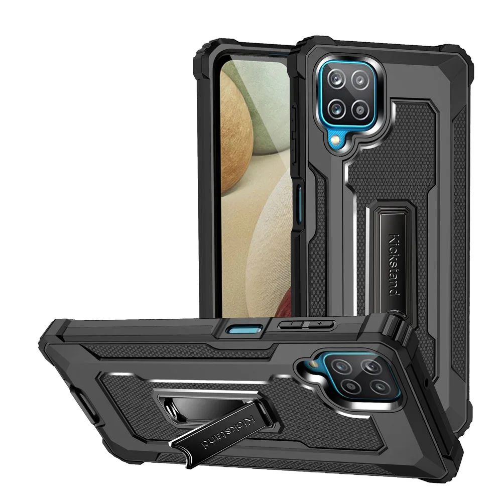 Anti-Drop Finger Ring Car Stand Cell Phone Cases Military Phone Case For Samsung Galaxy A12 A02s A72 S20 S21 Plus Mobile Bags
Anti-Drop Finger Ring Car Stand Cell Phone Cases Military Phone Case For Samsung Galaxy A12 A02s A72 S20 S21 Plus Mobile Bags