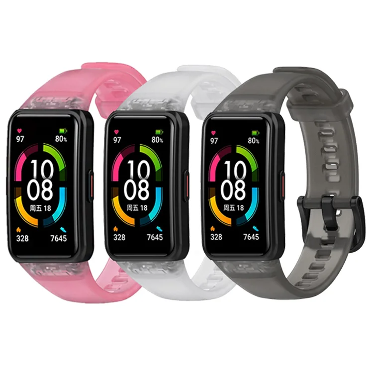 Lianmi Smart Adjustable Watch Watchband Silicone Watch Strap Tpu Correas For Huawei Honor Band 6, Multi colors/as the picture shows
Lianmi Smart Adjustable Watch Watchband Silicone Watch Strap Tpu Correas For Huawei Honor Band 6, Multi colors/as the picture shows