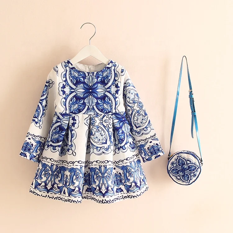 Girls Autumn Dress with Bag Baby Girl Clothes Kids Dress Princess Costume Flower Print Children Dresses for Girl
Girls Autumn Dress with Bag Baby Girl Clothes Kids Dress Princess Costume Flower Print Children Dresses for Girl