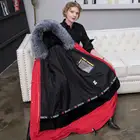 custom real fur femininas parka jacket coat