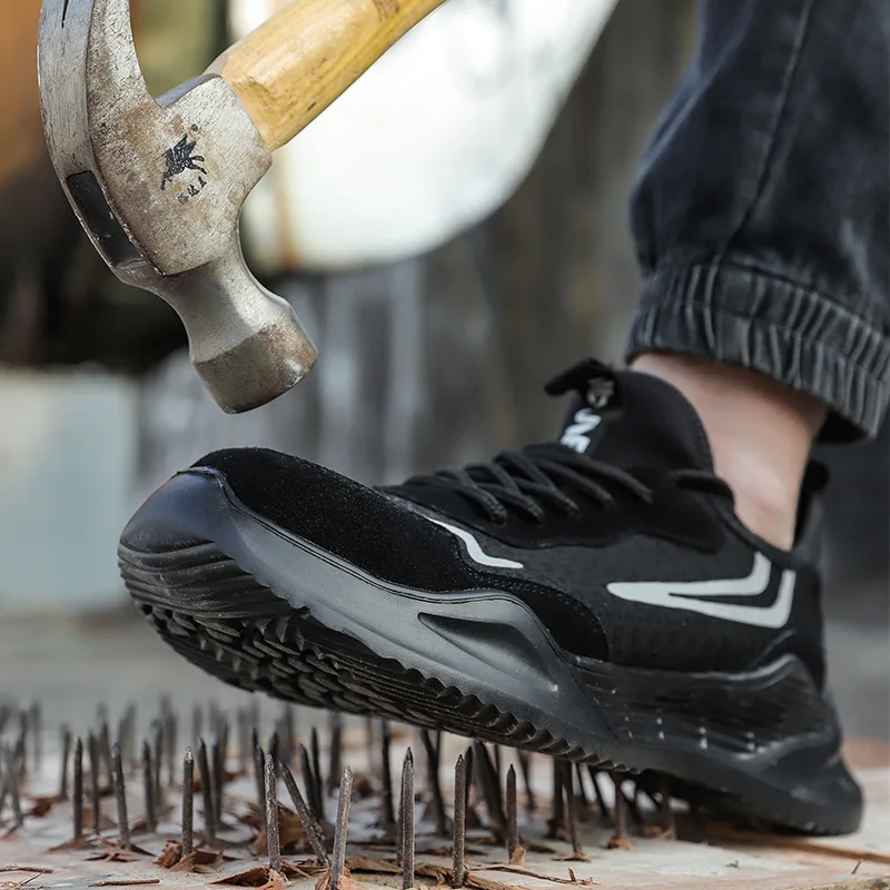 Lightweight Safety shoes Men Indestructible Work Shoes Women Steel Toe Work Safety Boots 6KV Insulated shoes
Lightweight Safety shoes Men Indestructible Work Shoes Women Steel Toe Work Safety Boots 6KV Insulated shoes