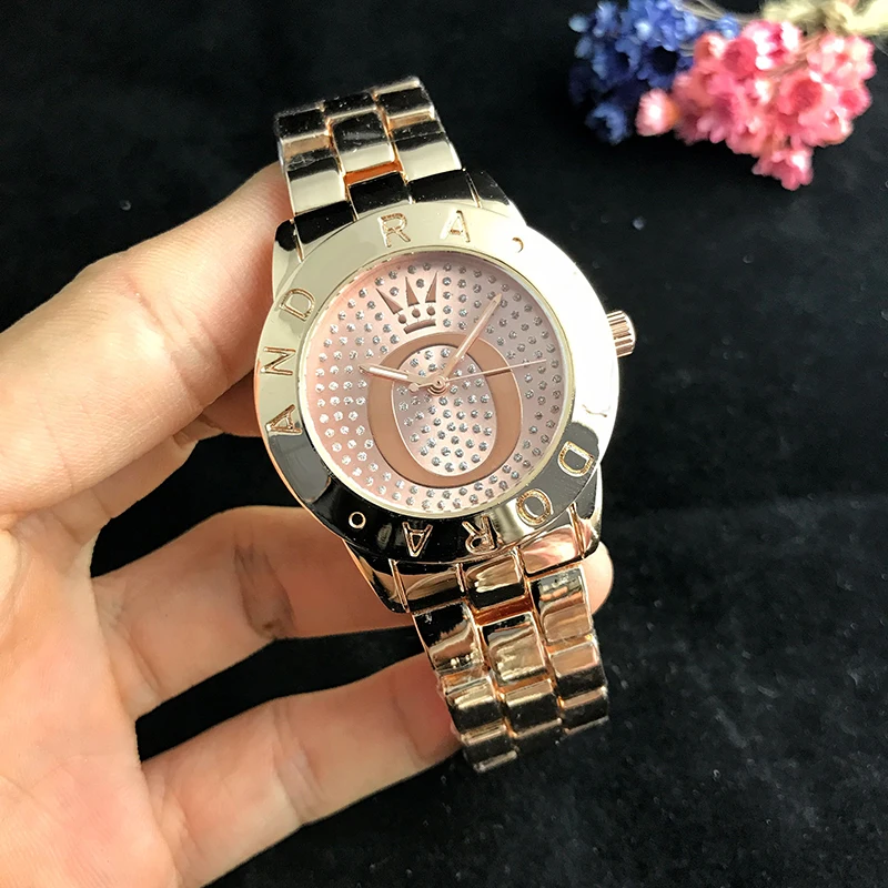 Wholesale high quality stainless steel ladies fashion watch suitable for the original Pandoraed watch as a gift
Wholesale high quality stainless steel ladies fashion watch suitable for the original Pandoraed watch as a gift