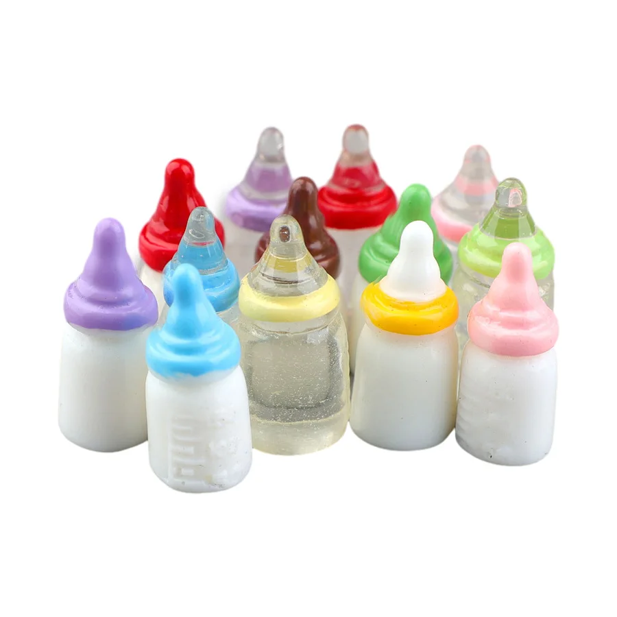 lovely miniature infant feeding bottle design resin cabochons kids doll house accessories
lovely miniature infant feeding bottle design resin cabochons kids doll house accessories