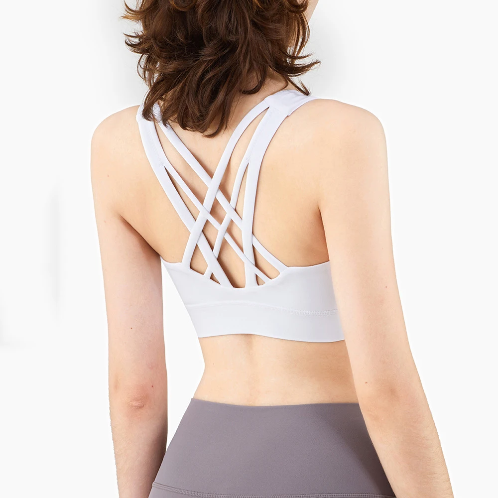 Yoga Bra Six-band Cross Beautiful Back Fitness Sports Bra Push Up Padded Breathable Fit Sports Yoga Bra
Yoga Bra Six-band Cross Beautiful Back Fitness Sports Bra Push Up Padded Breathable Fit Sports Yoga Bra