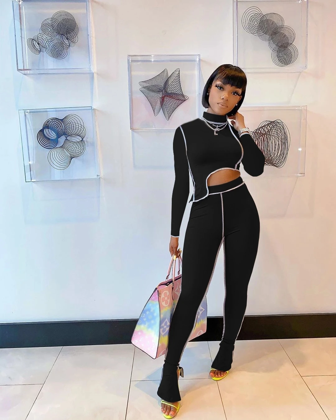 New Wholesale Fall Winter Womens Two Piece Set Long Sleeve Sportswear Pullover Sweatsuit Tracksuit Outfits, Customized color
New Wholesale Fall Winter Womens Two Piece Set Long Sleeve Sportswear Pullover Sweatsuit Tracksuit Outfits, Customized color