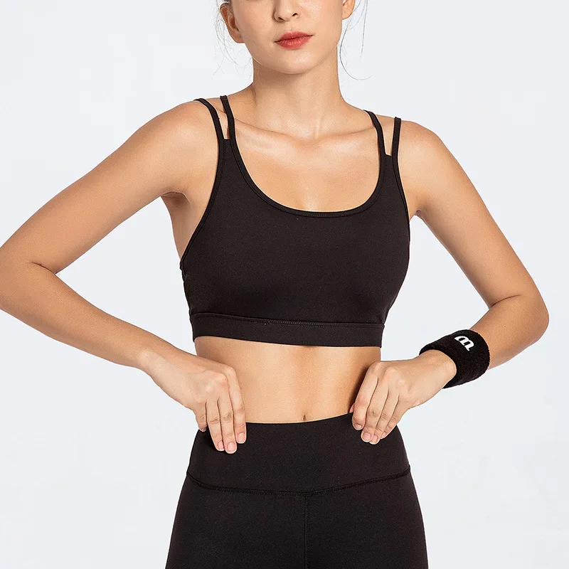 New thin shoulder strap sports bra women shockproof gathering sports beauty back yoga underwear running fitness bra
New thin shoulder strap sports bra women shockproof gathering sports beauty back yoga underwear running fitness bra